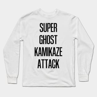 Super Ghost Kamikaze Attack Long Sleeve T-Shirt